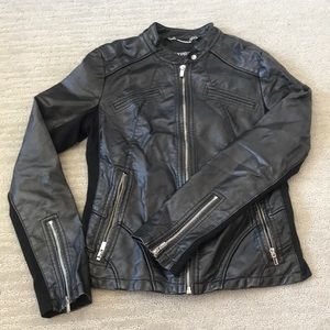 Black Pleather Jacket
